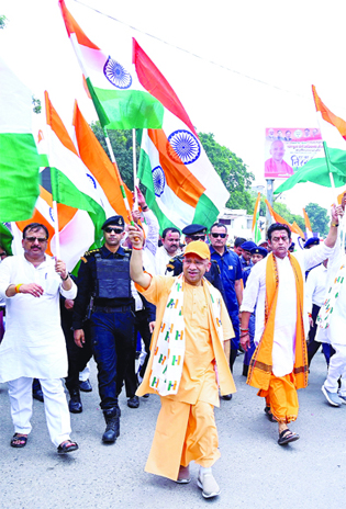पिछली सरकारों के शासन में नहीं बनने दिए जाते थे स्वतंत्रता सेनानियों के स्मारक : योगी 