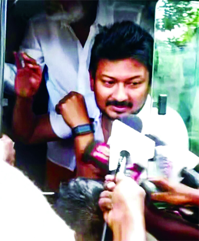 तमिलनाडु के पूर्व डिप्टी सीएम उदयनिधि रिहा 