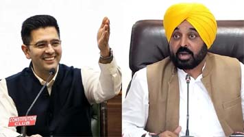 दिल्ली में बढ़ा सियासी पारा, राष्ट्रपति मुर्मू से मिलने पहुंचे राघव चड्ढा, पंजाब CM भगवंत मान ने भी की मुलाकात