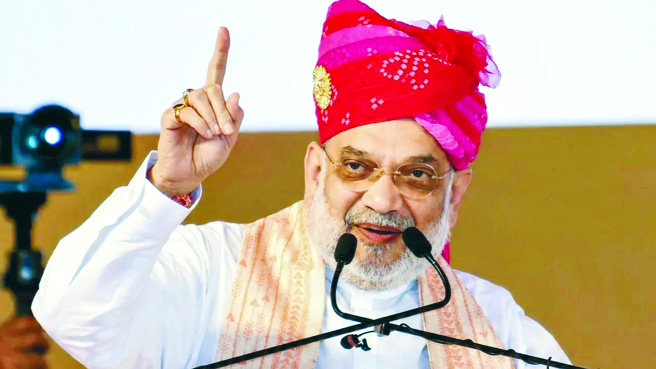 वंदे मातरम् के अपमान पर कांग्रेस माफी मांगेः शाह 