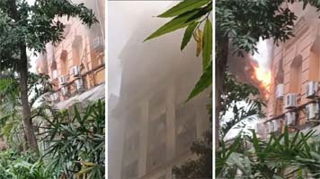 कोलकाता के आनंदलोक हॉस्पिटल में लगी भीषण आग, मरीजों को किया गया शिफ्ट