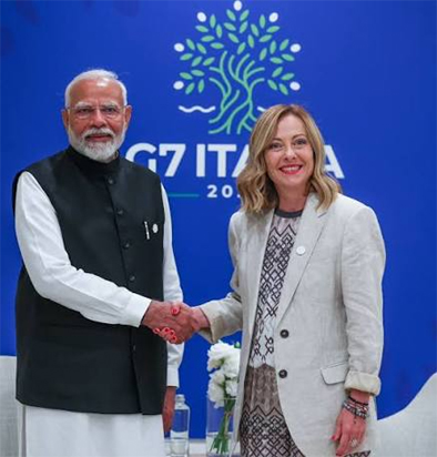 मोदी ने मेलोनी को लगातार सबसे लंबे समय तक प्रधानमंत्री रहने पर बधाई दी
