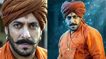 केसरिया पगड़ी और हाथ में तलवार, रितेश देशमुख की फिल्म में भाईजान का सरप्राइज, 'राजा शिवाजी' में है जबरदस्त रोल