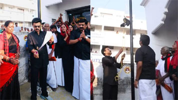  डीलिमिटेशन बिल के विरोध में तमिलनाडु के सीएम स्टालिन ने फहराया काला झंडा, बिल की कॉपी जलाई