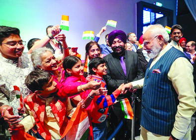 अब सीमाओं तक सीमित नहीं हैं भारत की आकांक्षाएं: मोदी