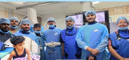 रीवा के सुपरस्पेशलिटी अस्पताल ने पहली बाल पेडियाट्रिक कार्डियक सर्जरी करके रचा एक नया इतिहास