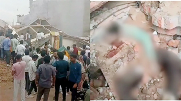 मध्य प्रदेश: अनूपपुर में बड़ा हादसा, 3 मंजिला इमारत गिरी, एक की मौत, कई के मलबे में दबे होने की आशंका