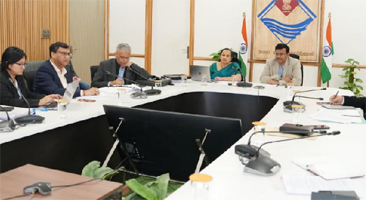 राज्य में ईज ऑ़फ डूइंग बिजनेस (फेज 2) के अंतर्गत किए जा रहे कार्यों की समीक्षा की 