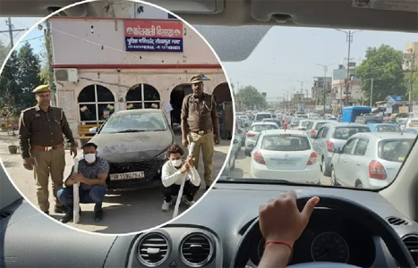 नोएडा में हॉर्न बजाने पर भड़क उठे दबंग, युवक-युवतियों पर हॉकी-डंडों से किया हमला