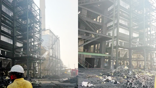 बलौदा बाजार के स्टील प्लांट में ब्लास्ट से 7 मजदूरों की मौत, कई झुलसे