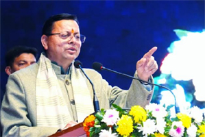 देहरादून में 'शी फॉर स्टेम उत्तराखण्ड' पर आयोजित कार्यशाला में पहुंचे सीएम धामी 