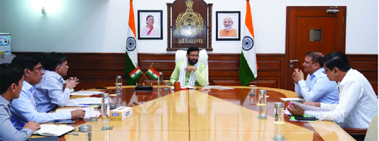 राज्य में वॉटर हार्वेस्टिंग सिस्टम के लिए जगह तलाशी जाएं, सभी सरकारी विभागों में भी इन्हें चालू किया जाए: मुख्यमंत्री 