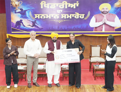 पंजाब के खिलाड़ियों ने दुनिया भर में तिरंगे का मान बढ़ायाः मुख्यमंत्री 