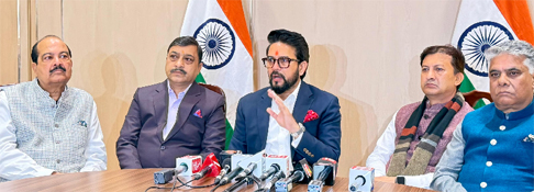 केंद्र ने हिमाचल के बजट में नहीं रखी कमीः अनुराग सिंह ठाकुर 