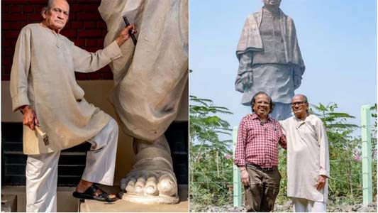 स्टैच्यू ऑफ यूनिटी बनाने वाले मशहूर मूर्तिकार राम सुतार का निधन