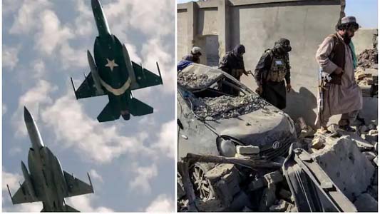 पाकिस्‍तान ने अफगानिस्‍तान में काबुल से कंधार तक बरसाए बम, 4 लोगों की मौत