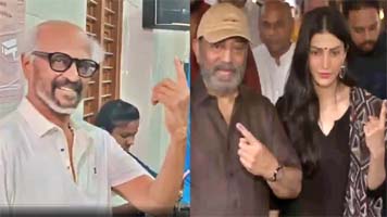 तमिलनाडु विधानसभा चुनाव 2026: रजनीकांत से कमल हासन तक, साउथ सुपरस्टार्स ने डाला वोट