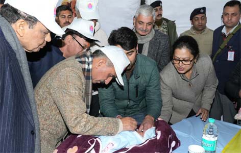 मुख्यमंत्री सुक्खू ने किया पल्स पोलियो अभियान का शुभारम्भ 